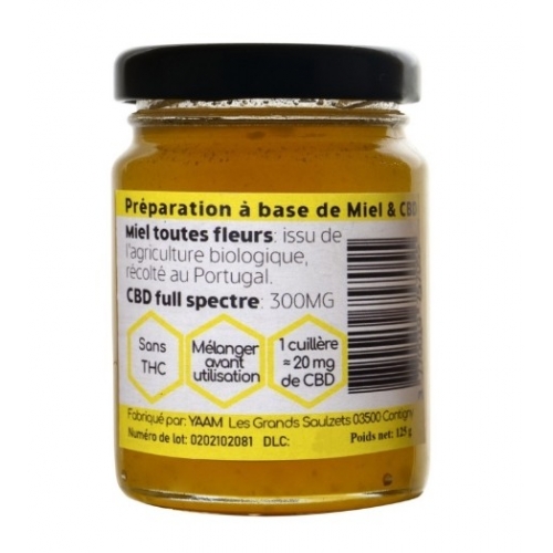 Miel au CBD spectre complet...